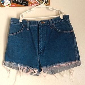 Rustler blue jean shorts
